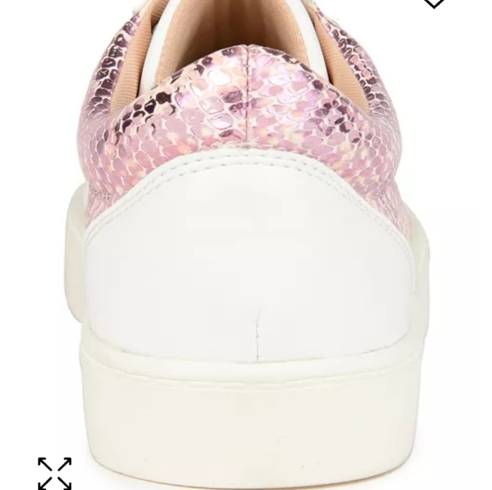 Journee Collection Lynz WIDE Sneakers Pink -9.5W - Picture 3 of 9